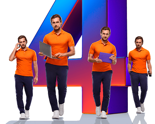 Великолепная четверка Ростелеком в село Хелюля (Республика Карелия)